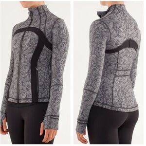 Lululemon Athletica Brushed Herringbone Rose Define Jacket Women’s 8